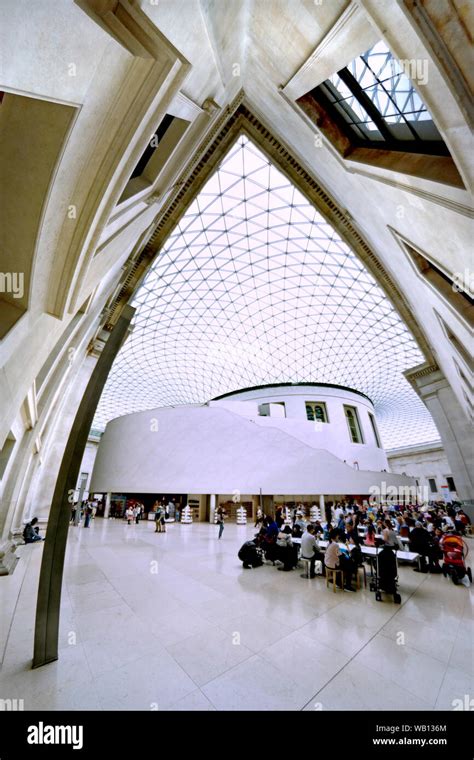 London British Museum Great Court Cafe Hi Res Stock Photography And