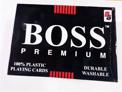 Boss Premium Plastic Playing Cards At Best Price In Chennai By Prakash