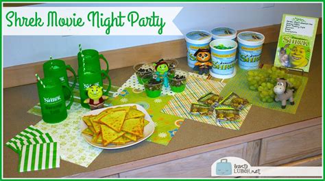 Shrek Party Ideas Life Love And Being A Mom Shrek Bir