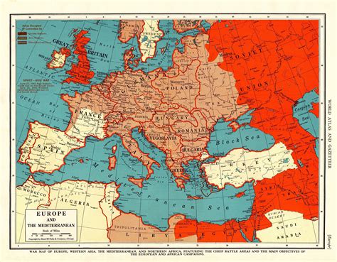 Map Of Europe 1942 Map Of Stoney Lake