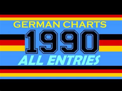 German Singles Charts 1990 All Songs YouTube