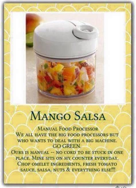 This recipe is made in our pampered chef deep covered baker or rockcrok in the microwave.amazing dessert! Mango Salsa! Yum! www.pamperedchef.biz/nicolejwood | Food ...