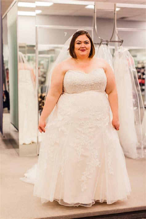 Product titleelegant wedding guest dress & plus size. Plus Size Wedding Dress Shopping with David's Bridal