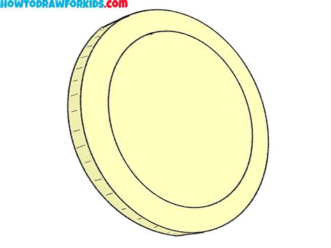 How To Draw A Coin Easy Drawing Tutorial For Kids
