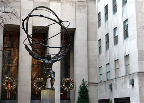 Atlas Statue Atlas Statue At Rockefeller Center Internat Flickr