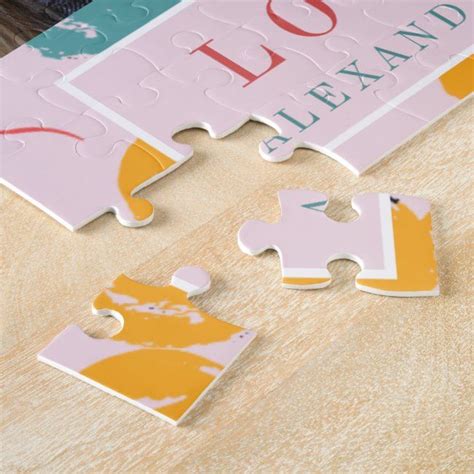 Custom Photo Collage Love Mom Mothers Day T Jigsaw Puzzle Zazzle