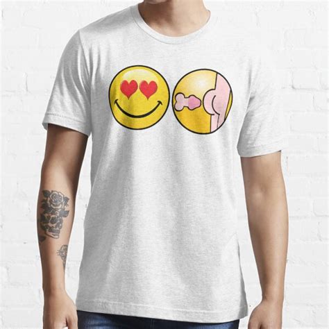 i love anal emoji t shirt for sale by partybitz redbubble anal t shirts sex t shirts i