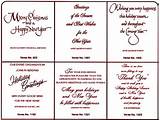 Pictures of Christmas Verses For Business Greeting Cards