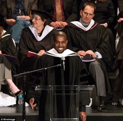 Kanye West Receives An Honorary Doctorate In Chicago Daily Mail Online