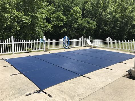Water Warden Mesh Safety Pool Cover For In Ground Pools