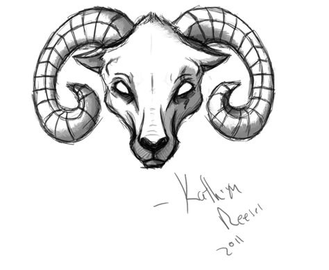 Color practice again, today with an awesome lineart by skottie young. Ram Animal Drawing at GetDrawings | Free download