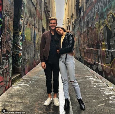 Love Island Australias Josh Moss Looks Smitten With Amelia Plummer