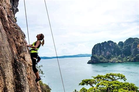 Rock Climbing At Railay Beach Krabi Booking With Lower Rate