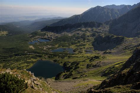 Tatry Mountains Landscape Top View Mountain Landscape Free Image