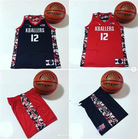 Custom Reversible Basketball Jersey Uniform Set