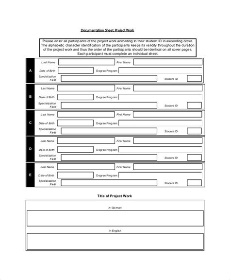 29 Project Documentation Templates Free Sample Example Format