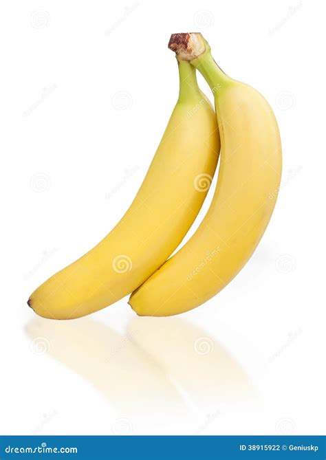 Deux Bananes Photo Stock Image Du Vivacité Santé Appétissant 38915922