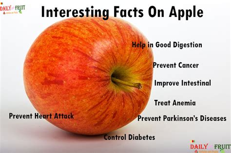 Nutrition Chart For Apple
