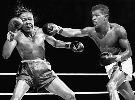 Sugar Ray Robinson, considered one of the greatest boxers of all time ...