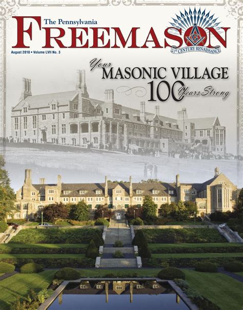 Freemason August 2010 By Masonic Villages Issuu