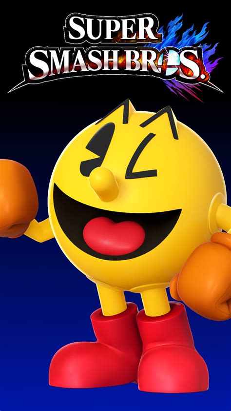 Maybe you would like to learn more about one of these? Smash 4 Wallpaper (Phone) - Pac-Man by TheWolfGalaxy on DeviantArt