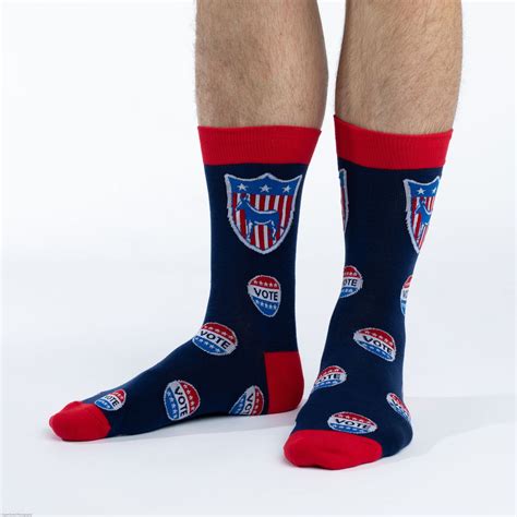 Mens Crew Socks Good Luck Sock