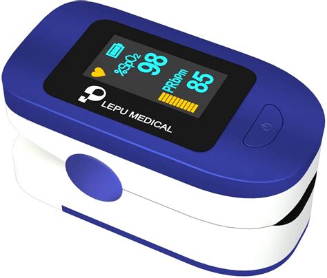 Medical Finger Pulse Oximeter Oxygen Blood Level Monitoring