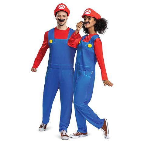 Unisex Size Large 36 38 Inch Chest Mario Elevated Halloween Adult