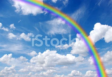 Rainbow In The Sky Stock Photo Royalty Free Freeimages