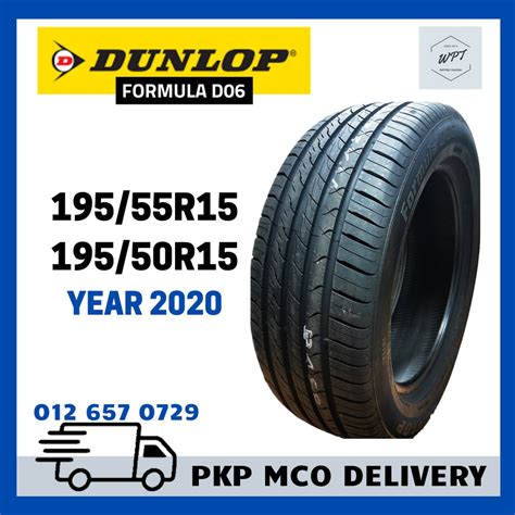 Dunlop Formula D06 19555r15 19550r15 Delivery New Car Tires Tyre