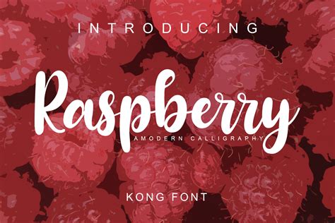 Raspberry Free Fonts Script And Handwritten Fonts