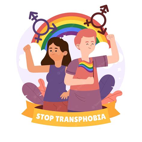 premium vector hand drawn stop homophobia concept illustrated