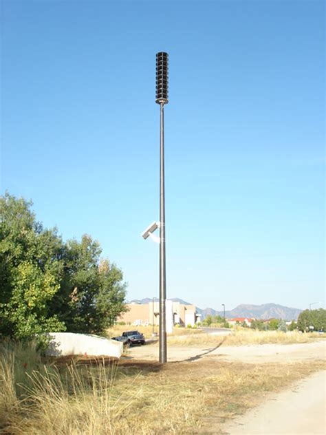 Pole definition, a long, cylindrical, often slender piece of wood, metal, etc.: Stresscrete Group - Siren Poles