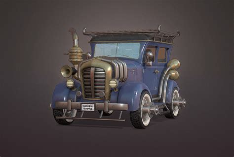Artstation Steampunk Truck
