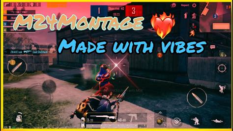 A Bgmi M24 Montage Made With Vibes Sham X Bgmi Youtube