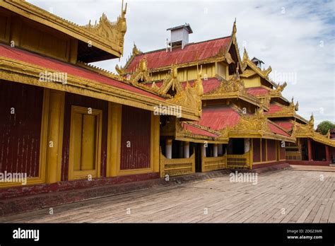 Mandalay Palace In Myanmar Burma Southeast Asia Stock Photo Alamy
