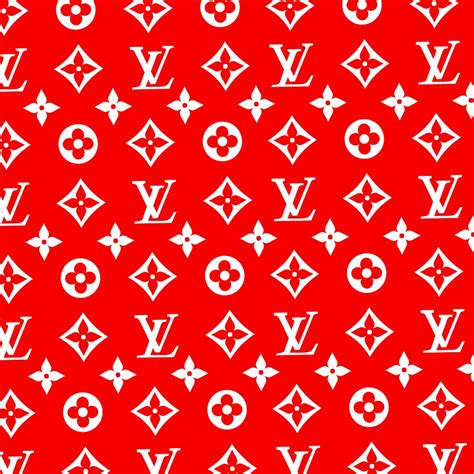 Lv in blue louis vuitton iphone wallpaper hype wallpaper. Louis Vuitton Pattern Red