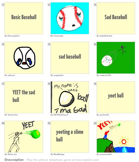Basic Baseball Drawception