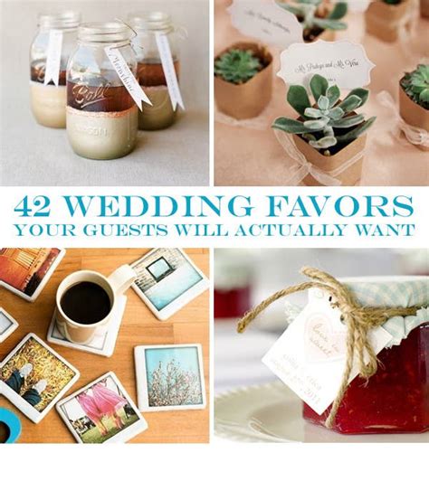 42 Wedding Favors Your Guests Will Actually Want