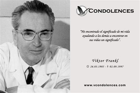 Viktor Emil Frankl Neurólogo Y Psiquiatra Austriaco Fundador De La