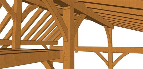 26x30 Heavy Timber Workshop - Timber Frame HQ | Timber ...