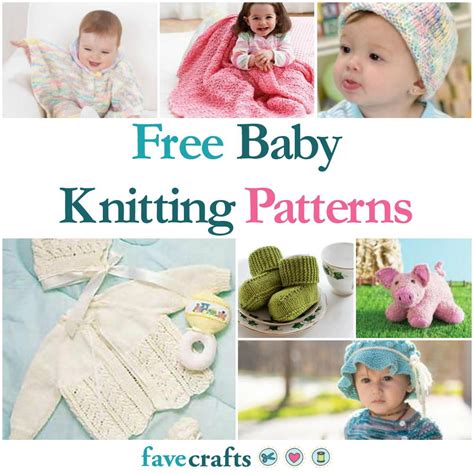 50 Free Baby Knitting Patterns