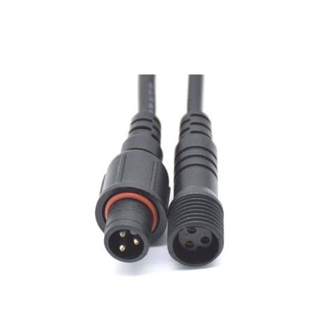 China M16 Ip67 3 Pin Waterproof Cable Low Voltage Wire Connectors For
