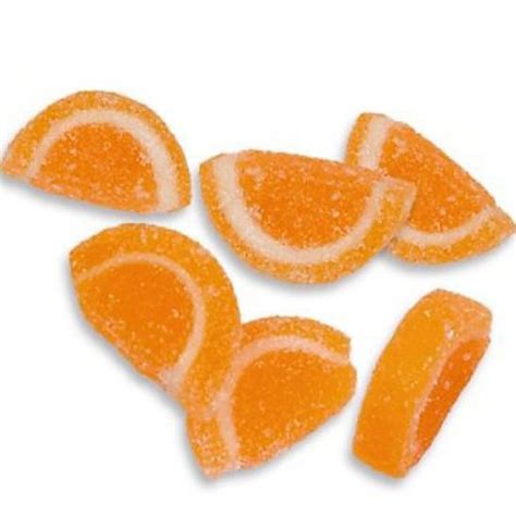 Orange Flavour Mini Slices Jelly Sweets