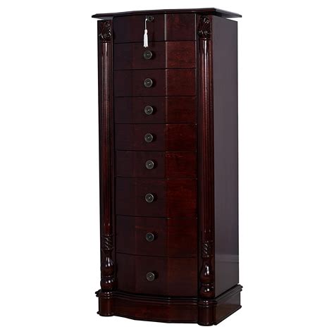 It also features a partitioned top. 25 Beautiful Antique Jewelry Armoires | Zen Merchandiser