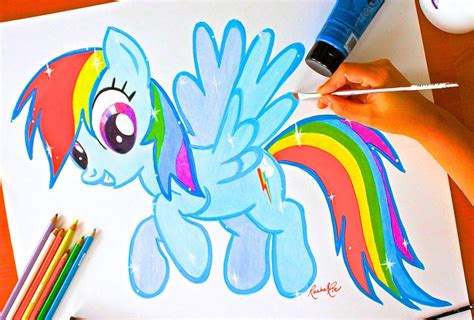 Rainbow Dash Drawing At Getdrawings Free Download