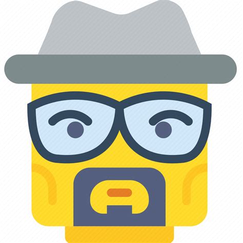 Emoji Emoticon Face Heisenberg Icon Download On Iconfinder