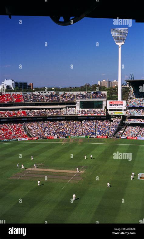 El Melbourne Cricket Ground Mcg Australia Fotografía De Stock Alamy