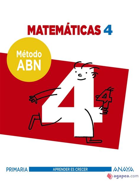 Matematicas Metodo Abn 4º Primaria Anaya Educacion Agapea Libros