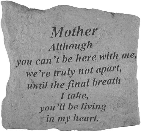Mother Inspirational Memorial Stone Special Memorials